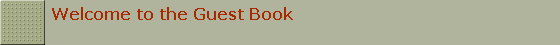 Welcome to the Guest Book